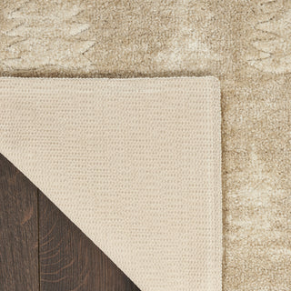 Nourison Accent Decor/Xmas 173JP Beige Area Rug Corner Image