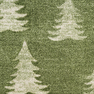 Nourison Accent Decor/Xmas 173JP Olive Area Rug Swatch Image