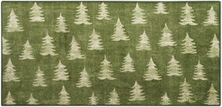 Nourison Accent Decor/Xmas 173JP Olive Area Rug Main Image