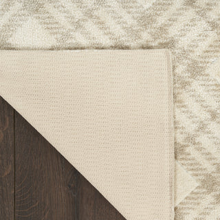Nourison Accent Decor/Xmas 180JP Beige Area Rug Corner Image