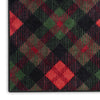 Nourison Accent Decor/Xmas 188JP Red Black Area Rug T' R