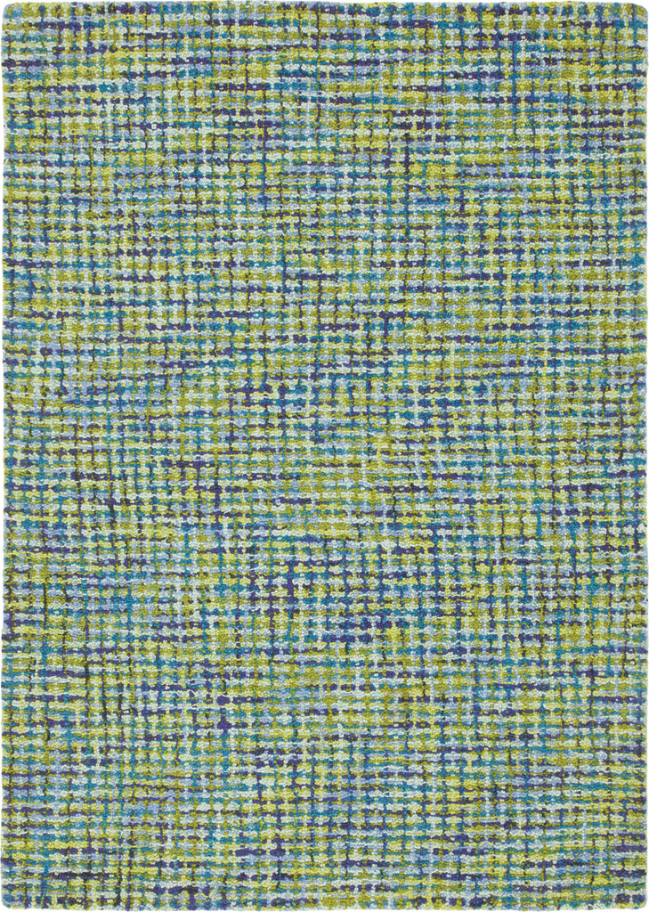 JazzyFloors Plaid Blue 19064 Area Rug