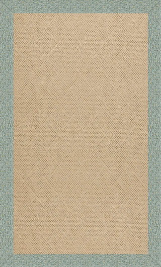 Capel Zoe-Cane Wicker 1990 Blue Grey Area Rug