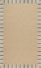 Capel Zoe-Cane Wicker 1990 Beige Light Grey Area Rug