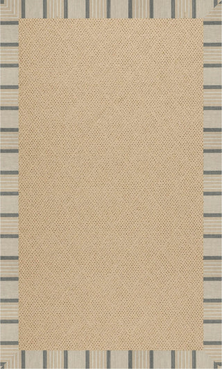 Capel Zoe-Cane Wicker 1990 Beige Light Grey Area Rug