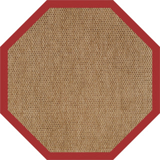 Capel Zelda-Basketweave 2085 Red Area Rug