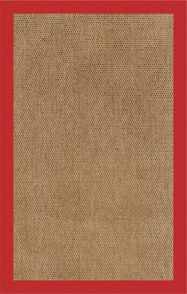 Capel Zelda-Basketweave 2085 Red Area Rug