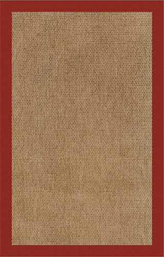 Capel Zelda-Basketweave 2085 Henna Area Rug