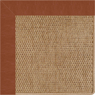 Capel Zelda-Basketweave 2085 Rusty Brown Area Rug