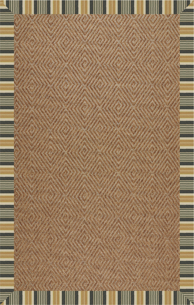 Capel Zelda-Diamond 2088 Black Stripe Area Rug