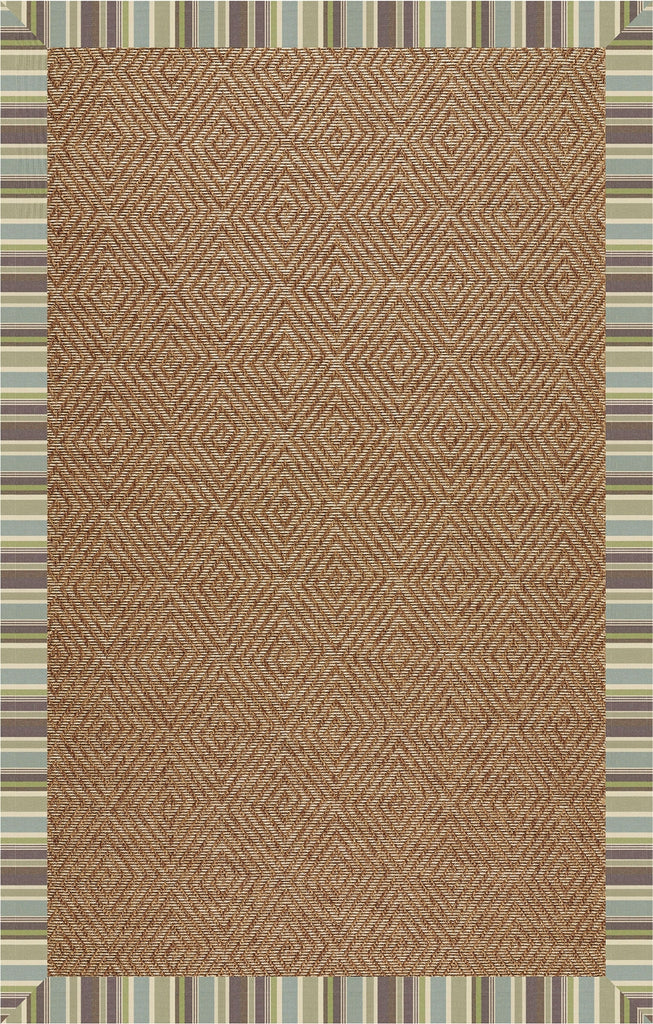 Capel Zelda-Diamond 2088 Blue Stripe Area Rug