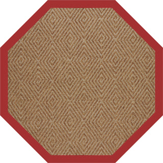 Capel Zelda-Diamond 2088 Red Area Rug