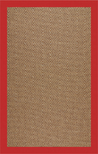 Capel Zelda-Diamond 2088 Red Area Rug