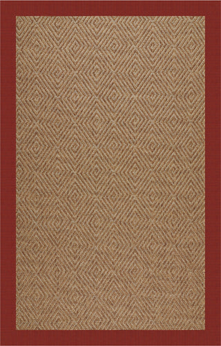 Capel Zelda-Diamond 2088 Henna Area Rug