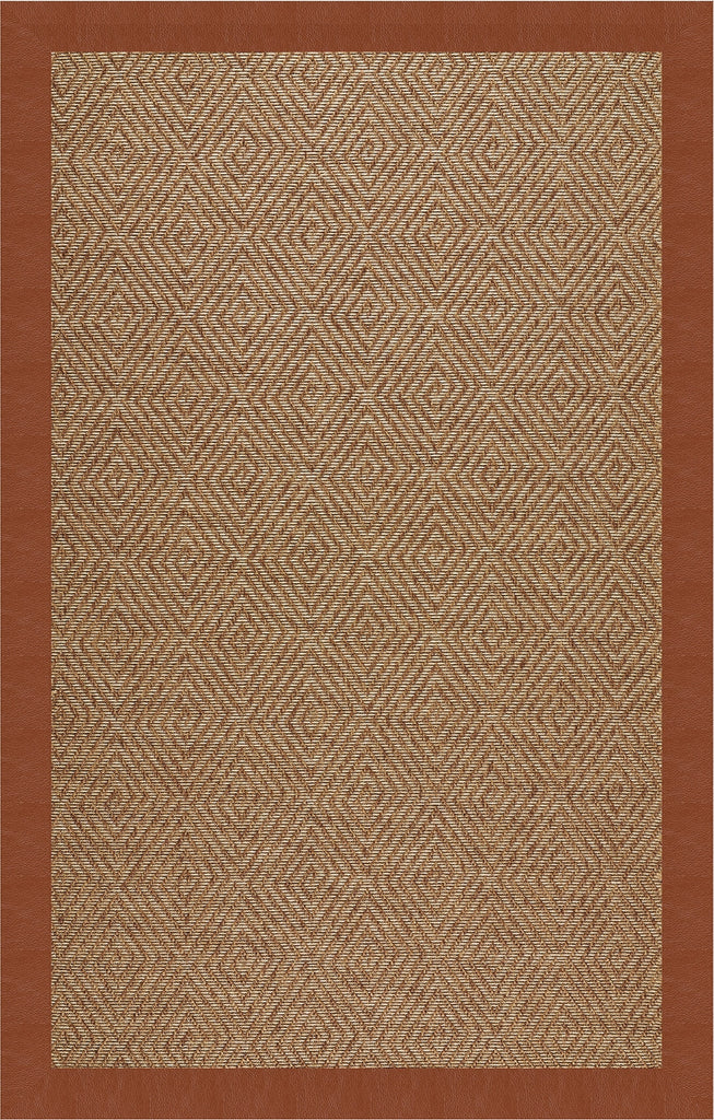 Capel Zelda-Diamond 2088 Rusty Brown Area Rug