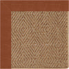 Capel Zelda-Diamond 2088 Rusty Brown Area Rug