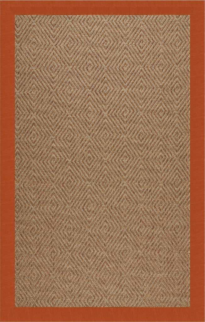 Capel Zelda-Diamond 2088 Pumpkin Area Rug