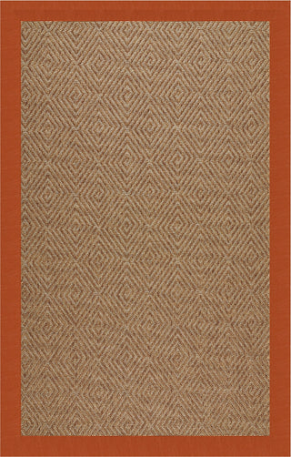 Capel Zelda-Diamond 2088 Pumpkin Area Rug