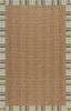 Capel Zelda-Herringbone 2091 Blue Stripe Area Rug