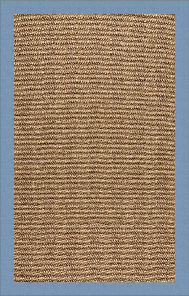 Capel Zelda-Herringbone 2091 Medium Blue Area Rug