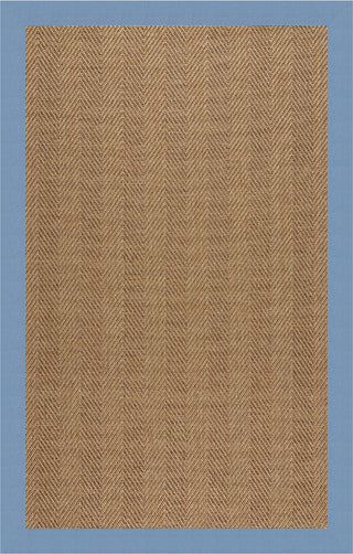 Capel Zelda-Herringbone 2091 Medium Blue Area Rug