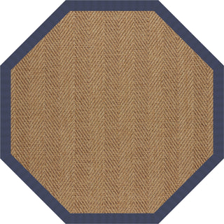 Capel Zelda-Herringbone 2091 Blue Area Rug