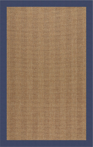 Capel Zelda-Herringbone 2091 Blue Area Rug