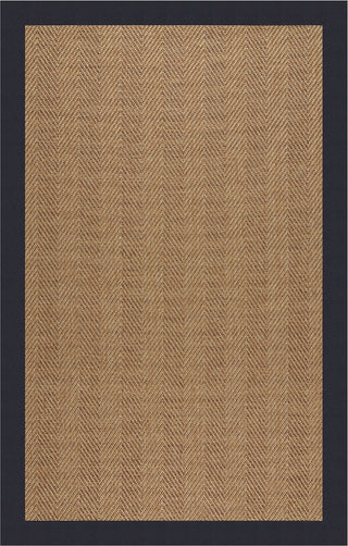 Capel Zelda-Herringbone 2091 Dark Navy Area Rug