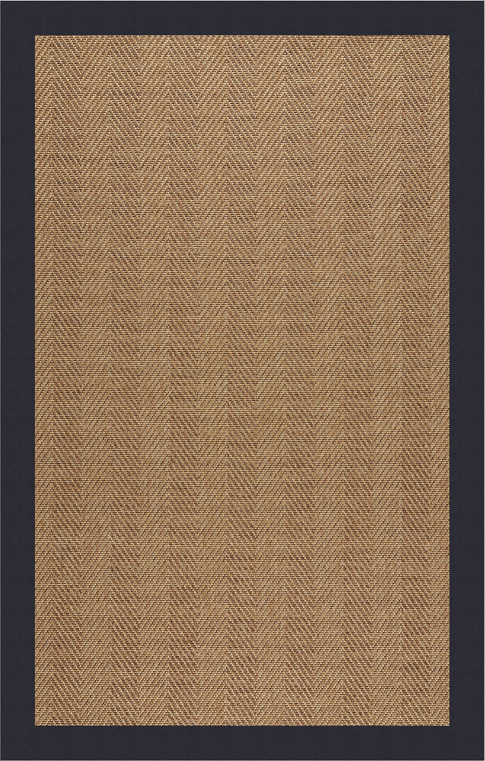 Capel Zelda-Herringbone 2091 Dark Navy Area Rug