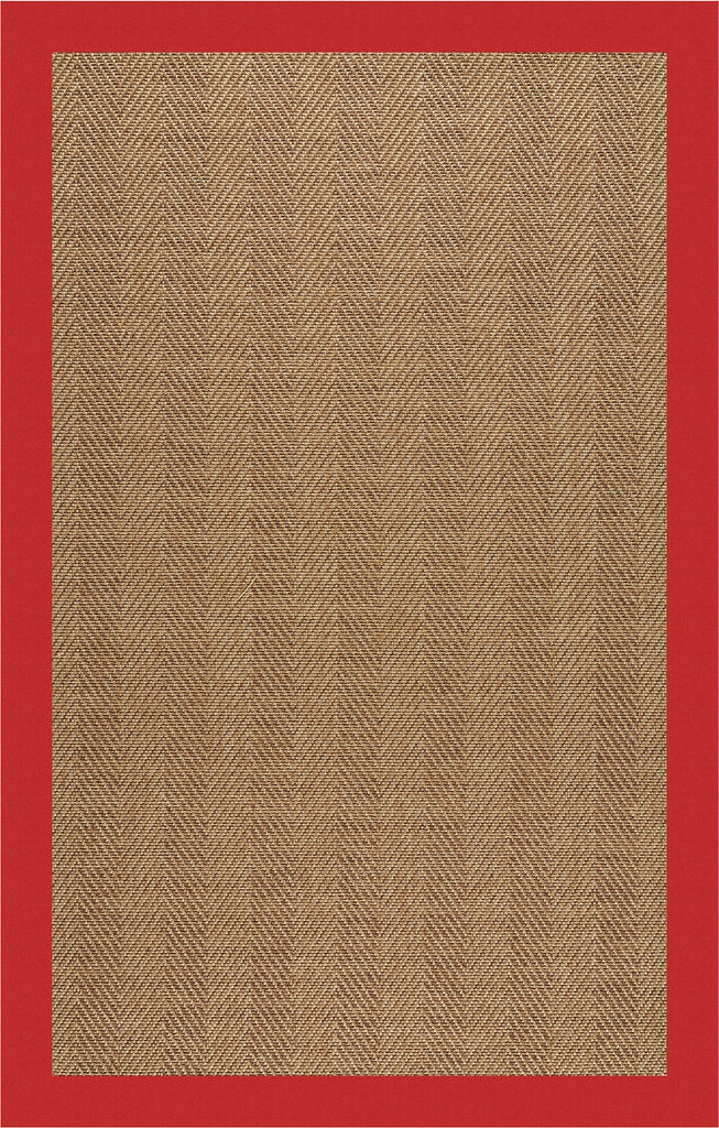 Capel Zelda-Herringbone 2091 Red Area Rug