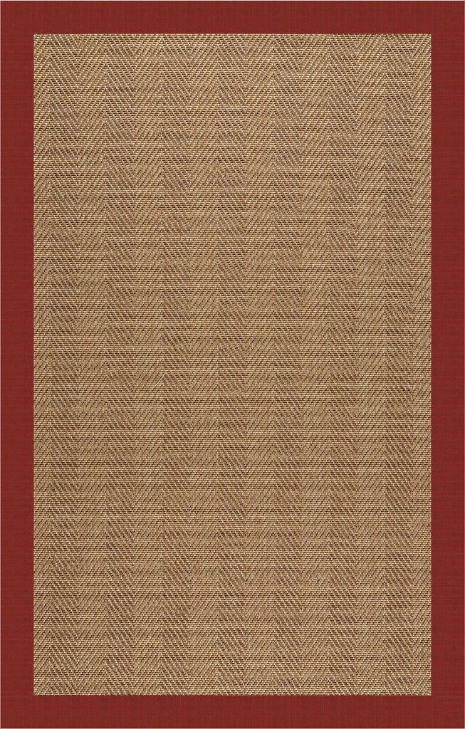 Capel Zelda-Herringbone 2091 Henna Area Rug