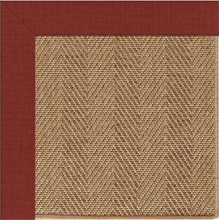 Capel Zelda-Herringbone 2091 Henna Area Rug