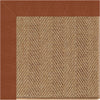 Capel Zelda-Herringbone 2091 Rusty Brown Area Rug