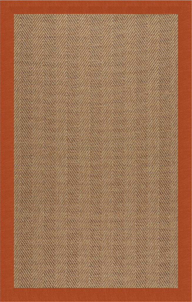 Capel Zelda-Herringbone 2091 Pumpkin Area Rug