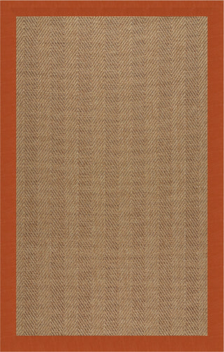 Capel Zelda-Herringbone 2091 Pumpkin Area Rug