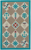Capel Anthony Baratta Seafaring 2338 Light Tan Area Rug Rectangle Main Image