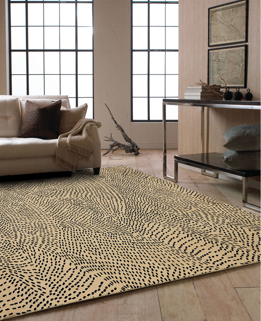 Capel Etching 2573 Beige Area Rug Rectangle Roomshot Image 1 Feature