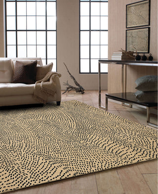 Capel Etching 2573 Beige Area Rug Rectangle Roomshot Image 1 Feature