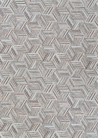 Couristan Prairie Geo Mosaic Grey Blush Area Rug main image