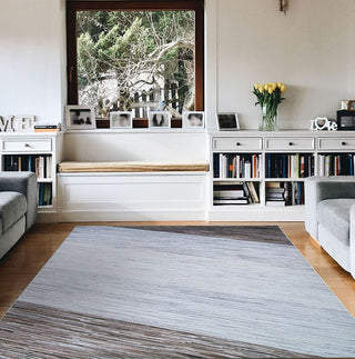 Couristan Prairie Windswept Bark-grey Area Rug Lifestyle Image Feature