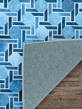 Couristan Prairie Solstice Marine Blue Area Rug Main