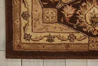 Nourison 3000 3107 Brown Area Rug Detail Image