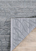 Couristan Siena Serpentine Steel/Ivory Area Rug Backing Image