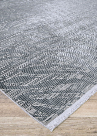 Couristan Siena Serpentine Steel/Ivory Area Rug Close Up Image
