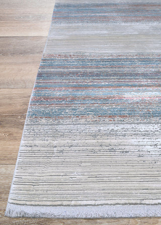 Couristan Siena Ombre Multi/Ivory Area Rug Corner Image