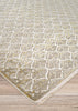 Couristan Siena Harlequin Burnished Gold Area Rug Close Up Image