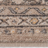 Capel Arron-Bahktiar 3400 Smoky Gray Area Rug Edge 