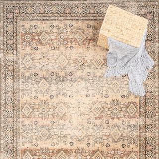 Capel Arron-Bahktiar 3400 Pebble Multi Area Rug Rectangle Roomshot Image 1 Feature