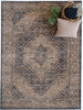 Capel Arron-Tabriz 3402 Navy Linen 410 Area Rug Rectangle Roomshot Image 1 Feature