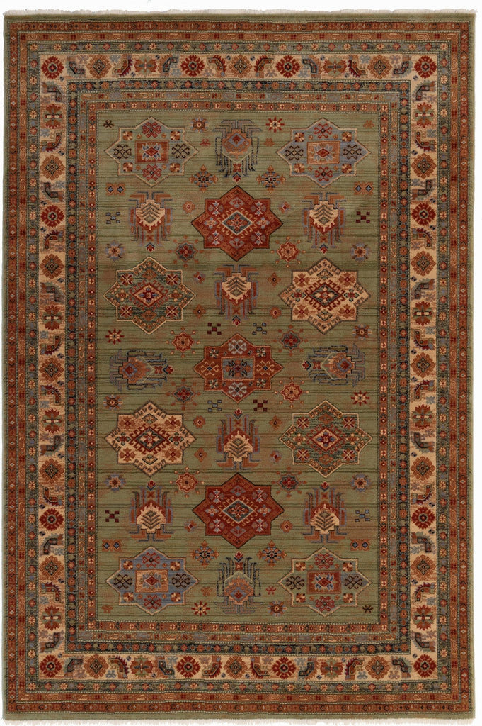 Capel Kindred-Medallion 3458 Pine Area Rug